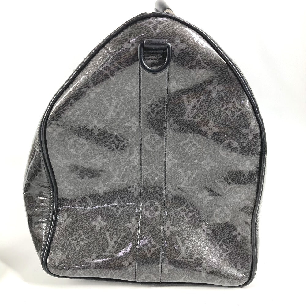 LOUIS VUITTON Boston Duffel bag , Monogram Eclipse Glaze black Monogram Eclipse Glaze Isetan Limited Keepall �Ebandouliere 50 unisex(Unisex)