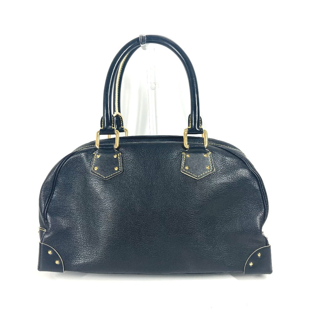 LOUIS VUITTON Handbag Suhari leather black Suhari Spaerb Women
