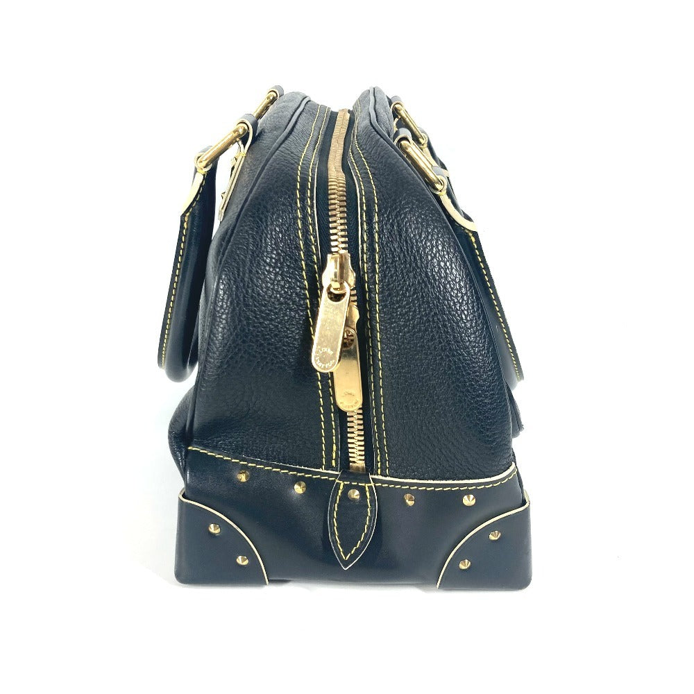 LOUIS VUITTON Handbag Suhari leather black Suhari Spaerb Women
