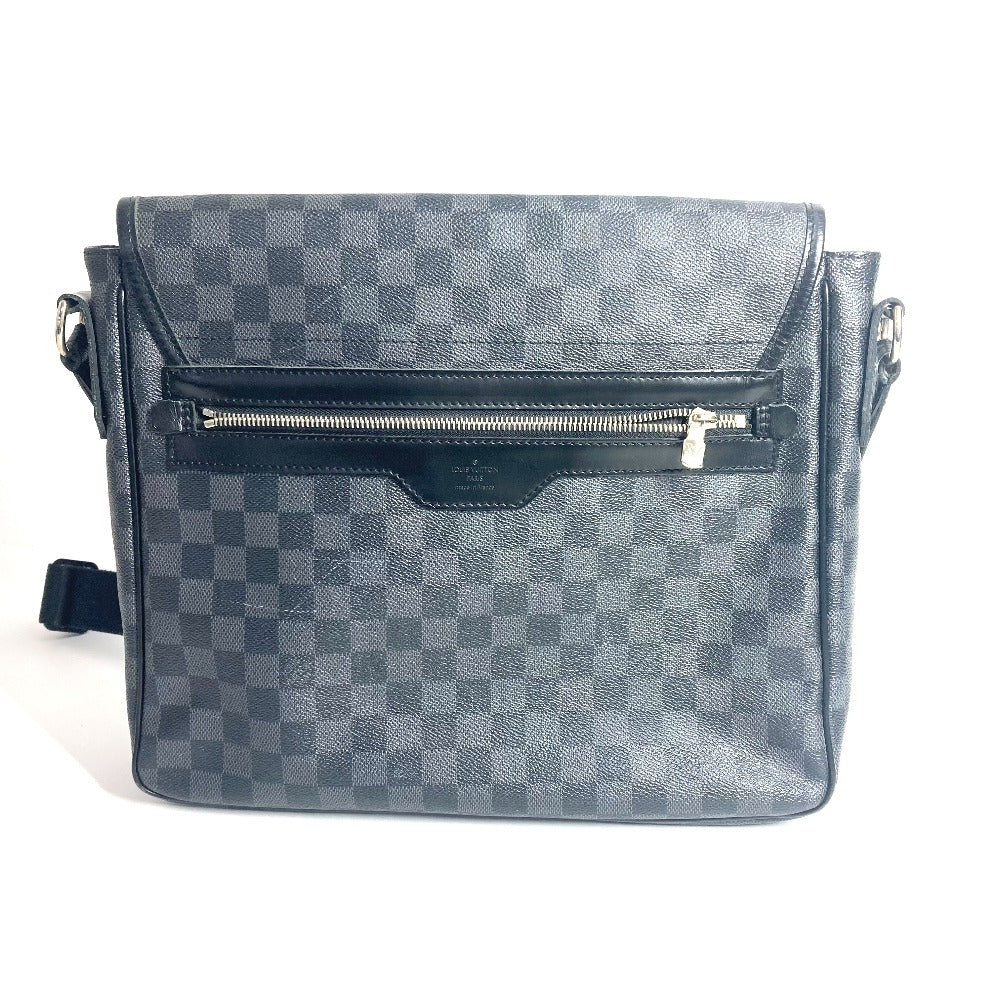 LOUIS VUITTON Shoulder Bag Damier Grafitto Canvas black Damier Grafitte Daniel MM