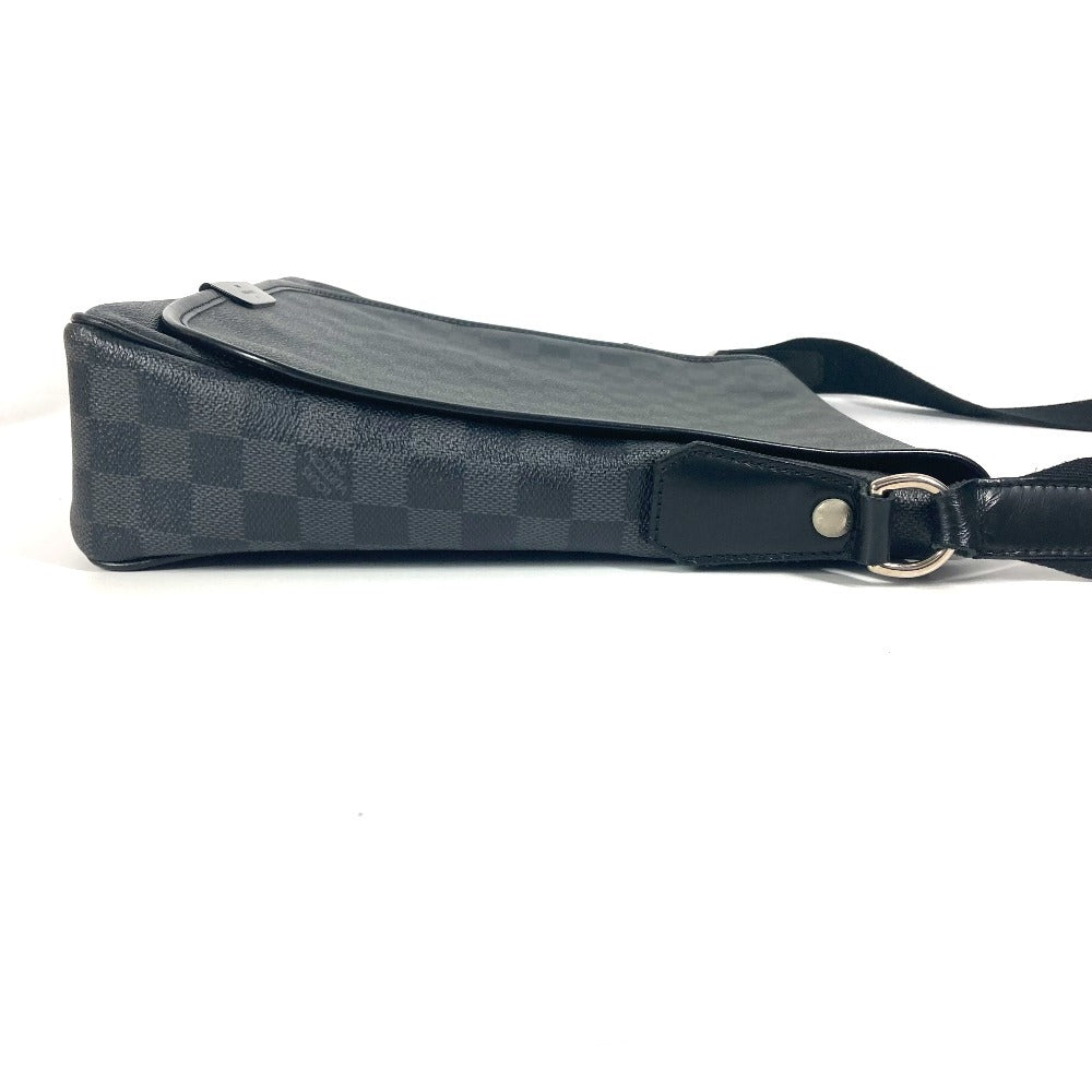 LOUIS VUITTON Shoulder Bag Damier Grafitto Canvas black Damier Grafitte Daniel MM