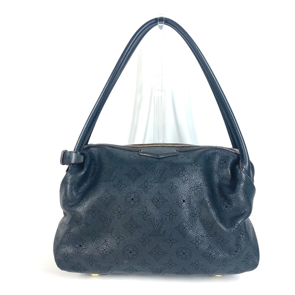 LOUIS VUITTON Shoulder Bag monogram mahina leather black Monogram Mahina Galatea PM