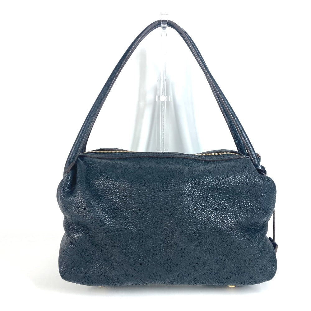 LOUIS VUITTON Shoulder Bag monogram mahina leather black Monogram Mahina Galatea PM