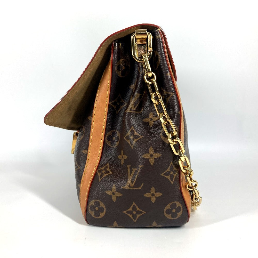 LOUIS VUITTON Shoulder Bag Monogram canvas Brown Monogram Dauphine Soft GM