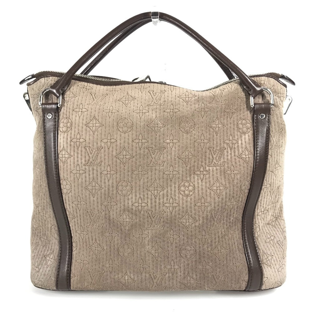 LOUIS VUITTON Shoulder Bag Leather / suede Brown Monogram Antia Ixia PM Ixia PM