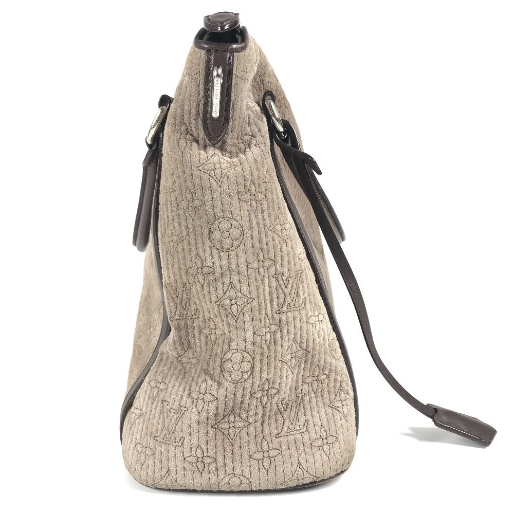 LOUIS VUITTON Shoulder Bag Leather / suede Brown Monogram Antia Ixia PM Ixia PM