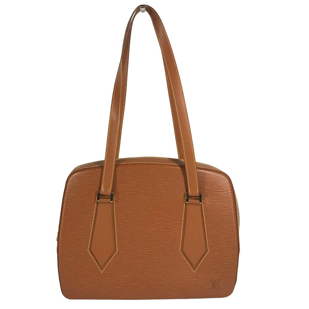 LOUIS VUITTON Shoulder Bag Epi Leather Brown Epi Voltaire