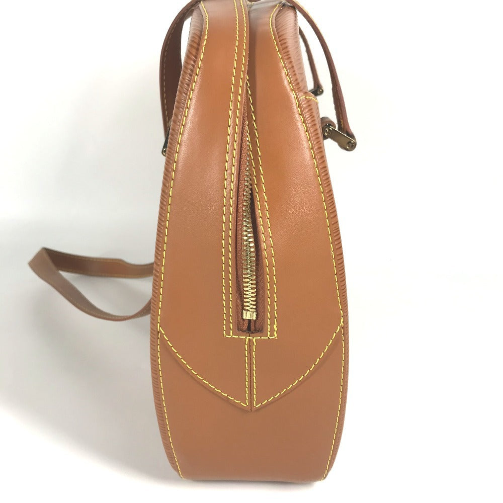 LOUIS VUITTON Shoulder Bag Epi Leather Brown Epi Voltaire