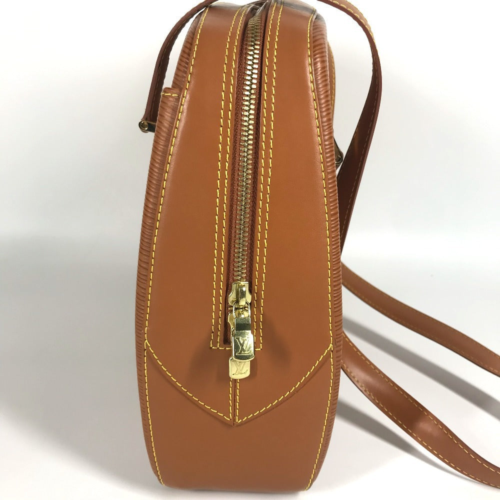 LOUIS VUITTON Shoulder Bag Epi Leather Brown Epi Voltaire