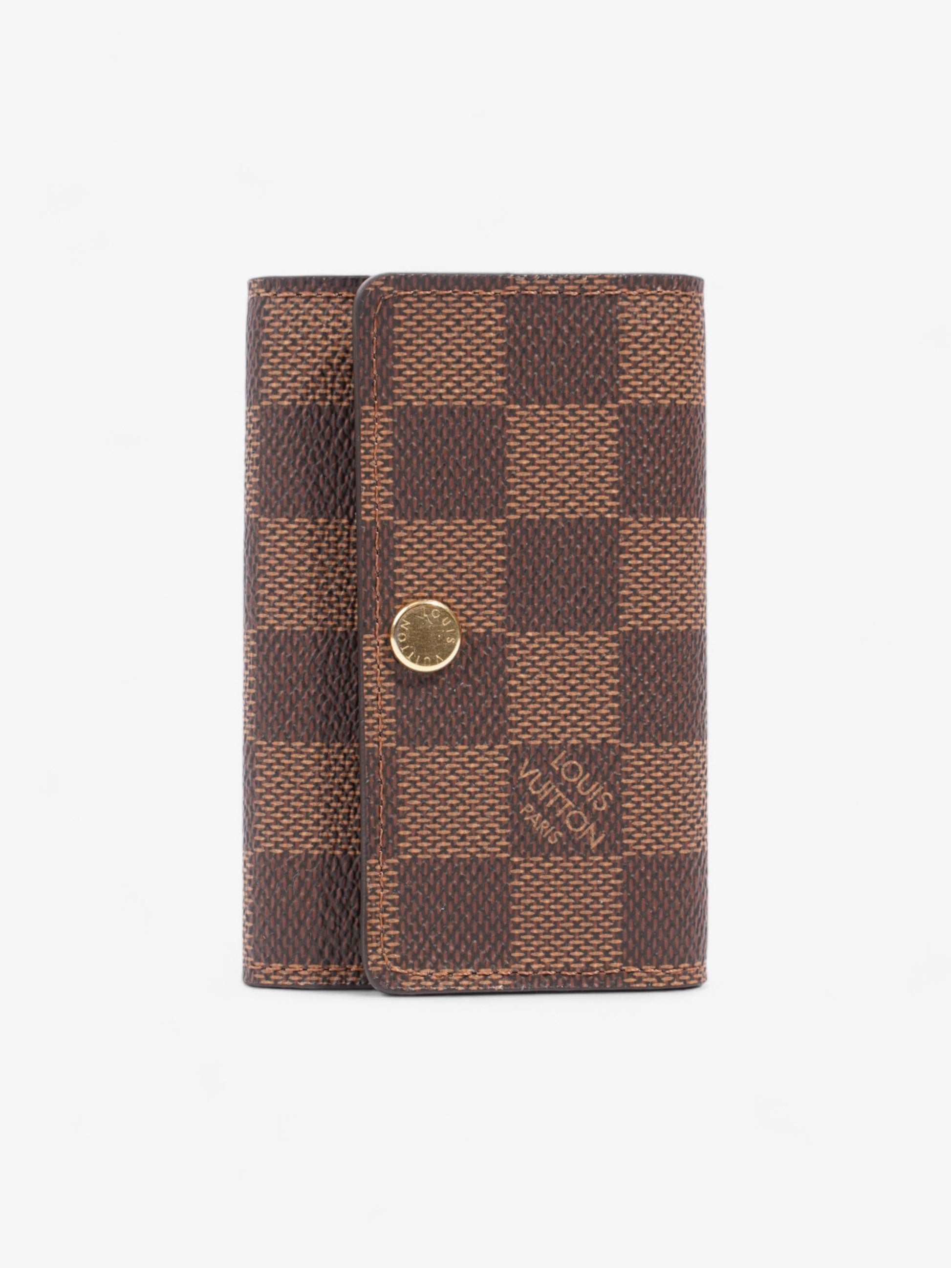 Louis Vuitton Multicles 6 Key Holder Damier Ebene Coated Canvas
