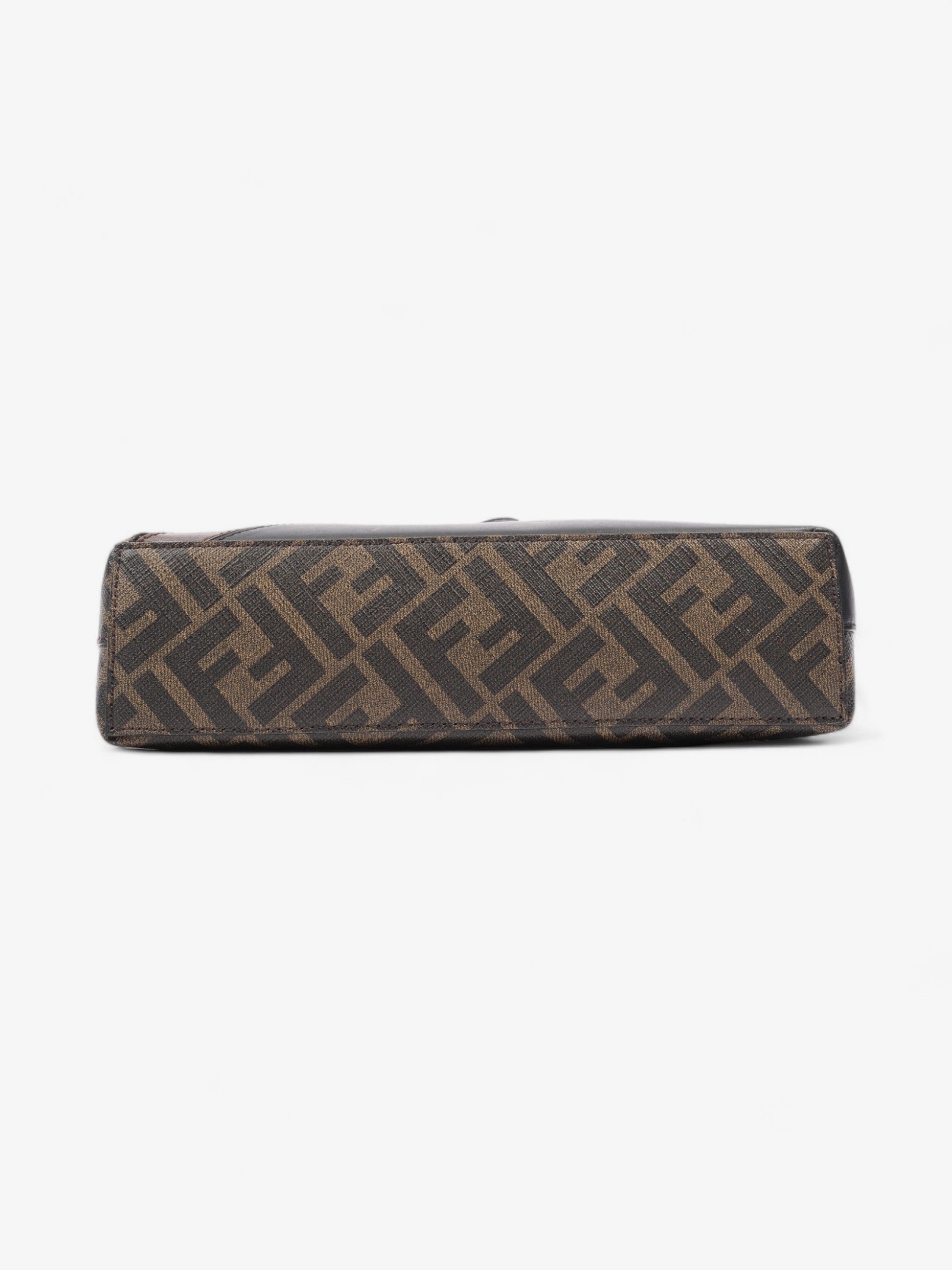 Fendi Mon Tresor Brown / Black Calfskin Leather Mini