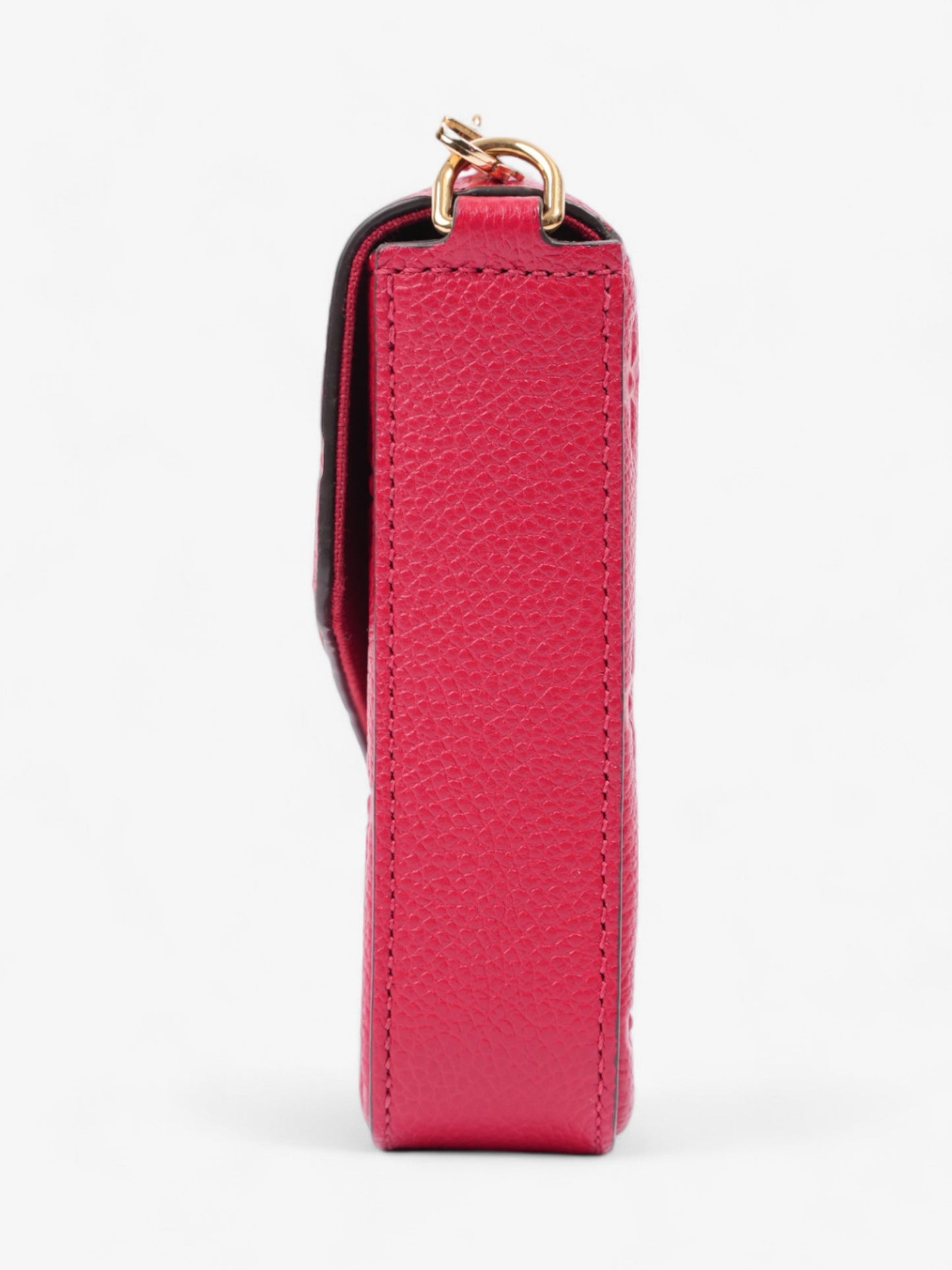 Louis Vuitton Pochette Felicie Red Monogram Empreinte Leather