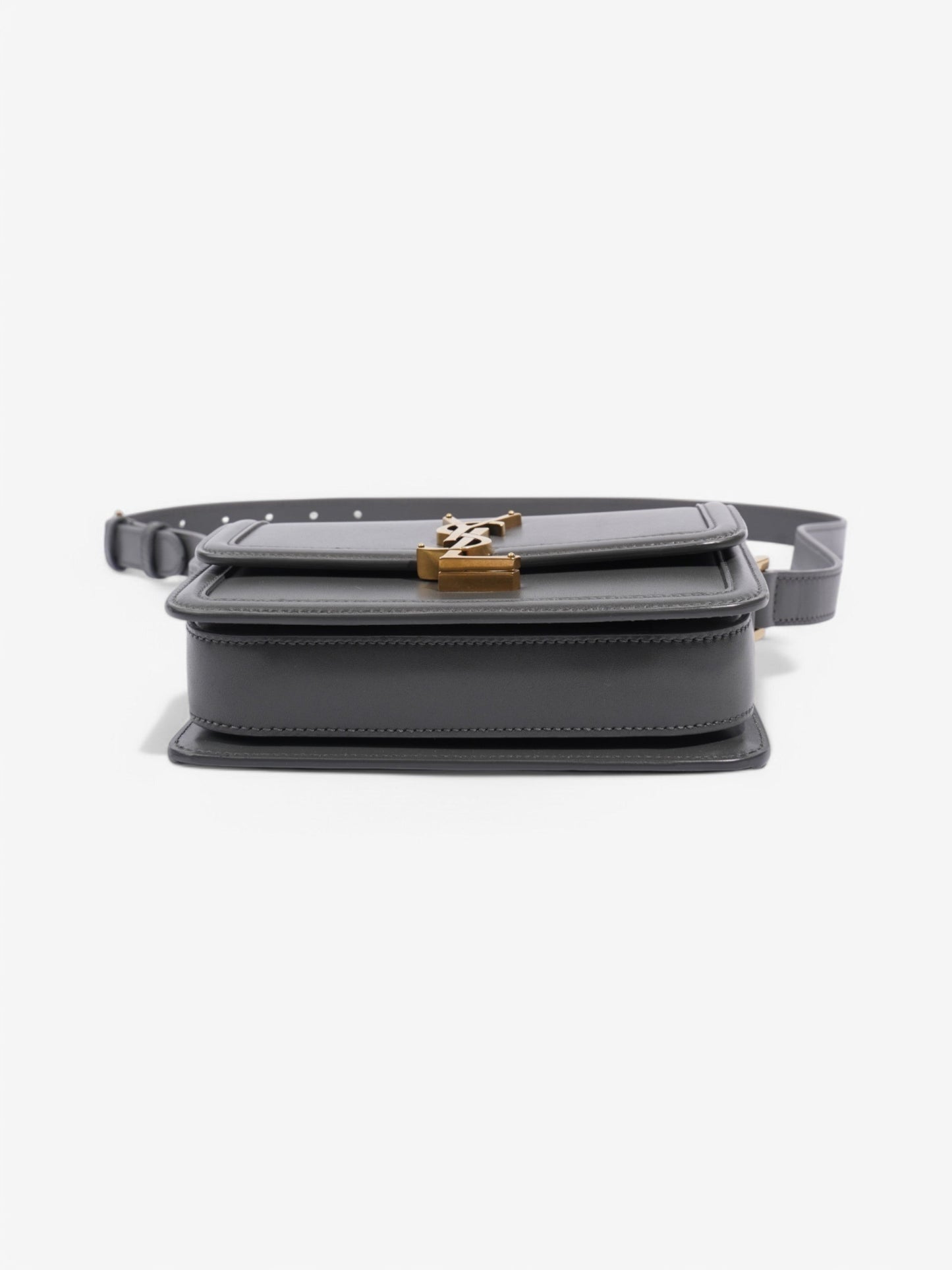 Saint Laurent SOLFERINO Grey Leather Small