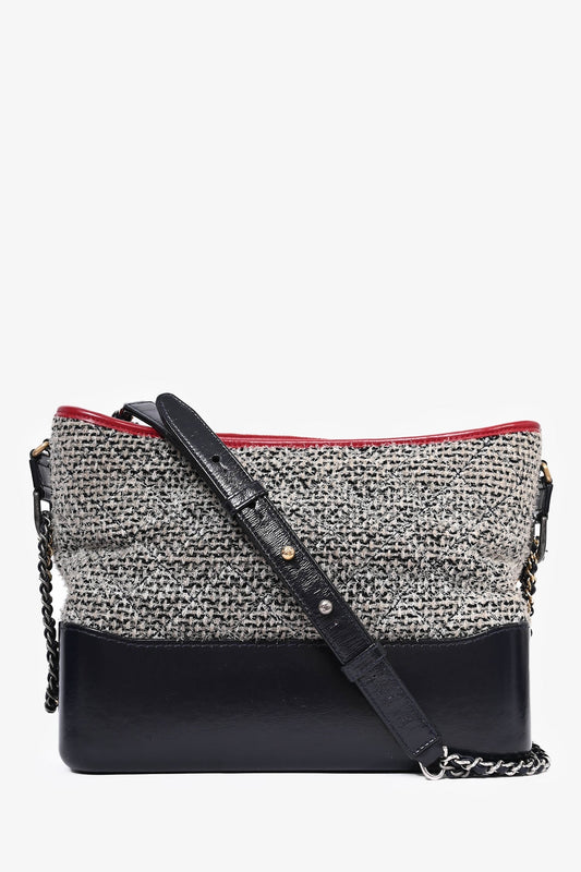 Chanel 2017/18 Tweed 'Gabrielle Coco' Medium Gabrielle Chain Bag