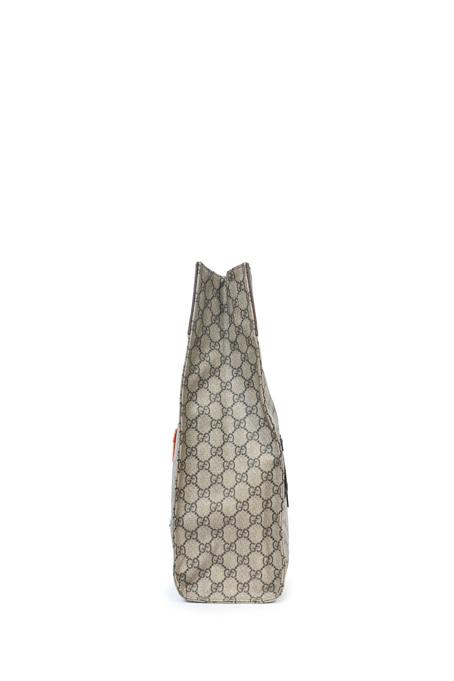Gucci Monogram Leather Canvas Handbag