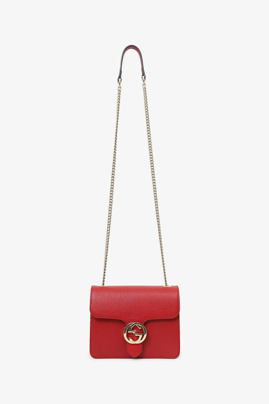 Gucci Chain Leather Crossbody