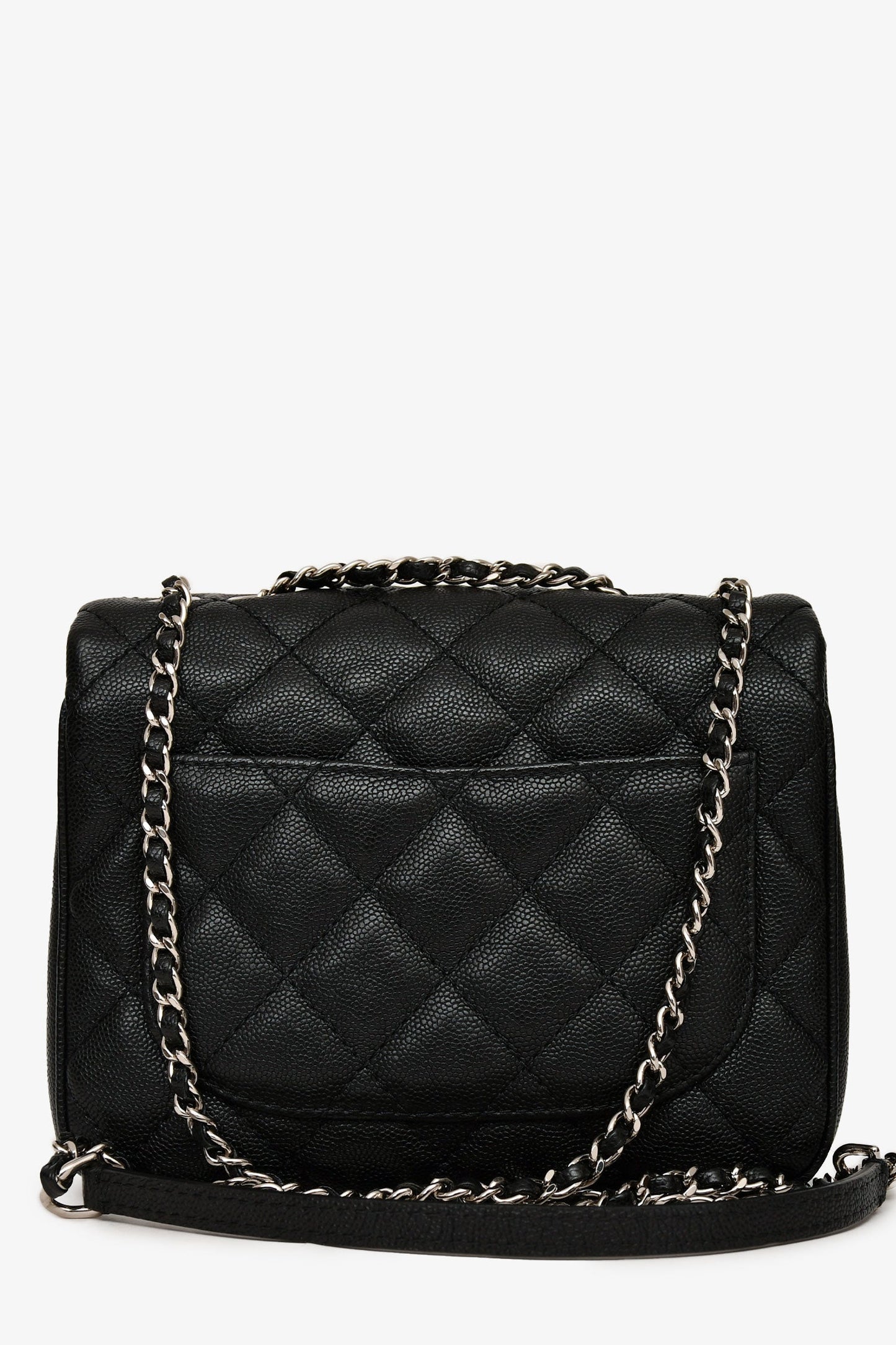 Chanel 2018 Black Caviar Small Urban Companion Bag