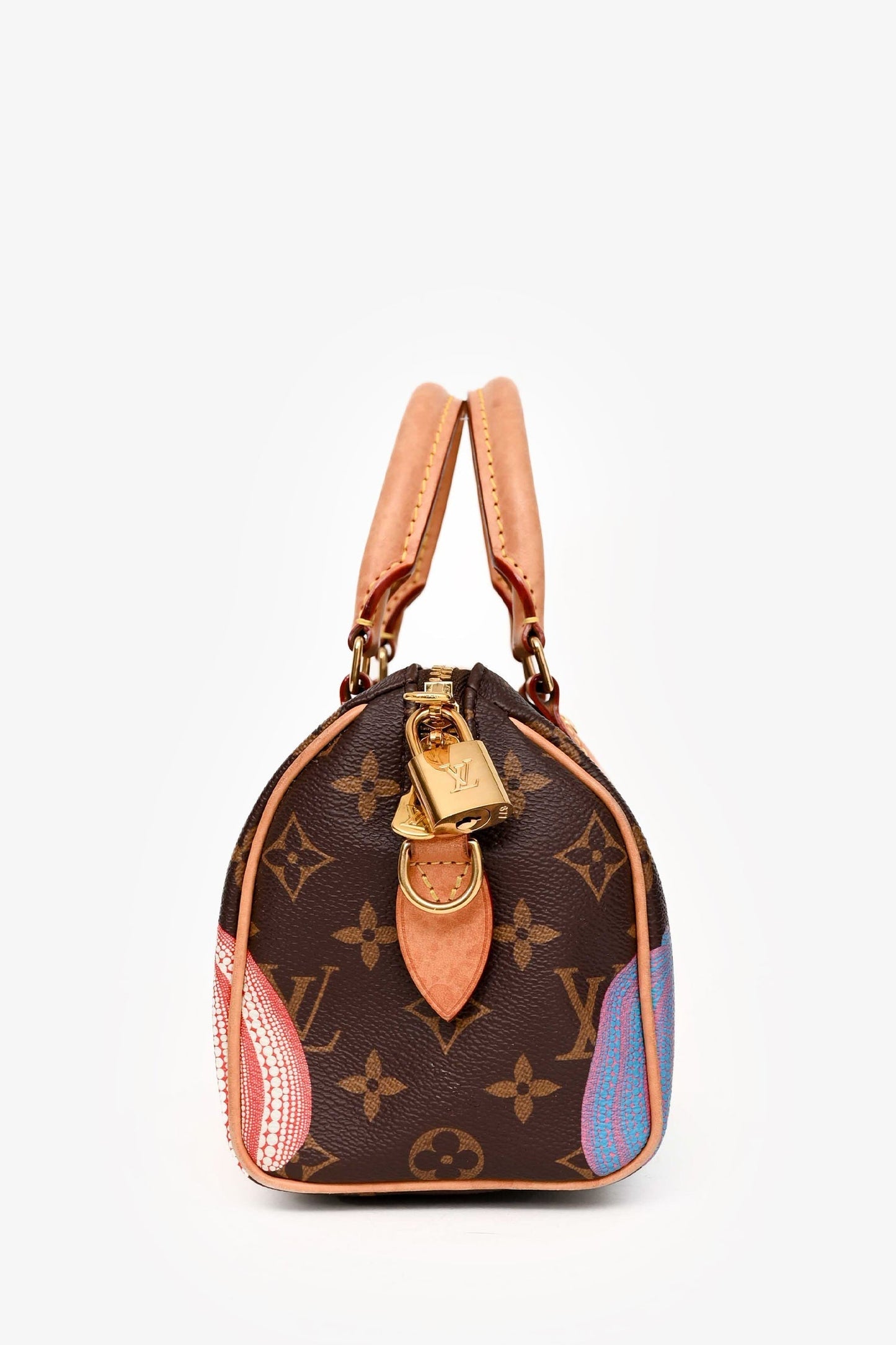 Louis Vuitton X Yayoi Kusama Monogram Pumpkin Bandouliere 20 With Strap