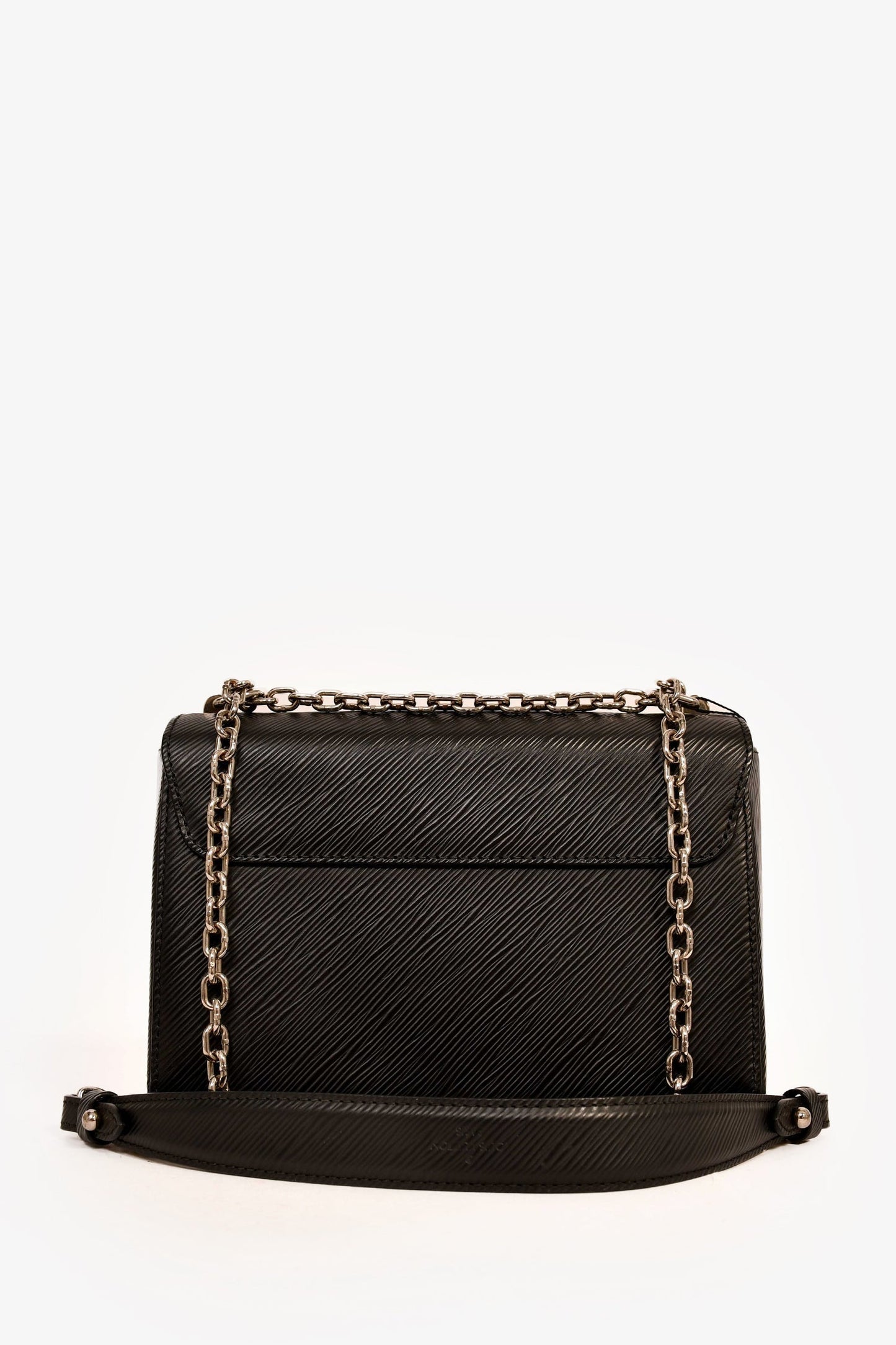 Louis Vuitton 2017 Black Epi Leather Twist MM Shoulder Bag