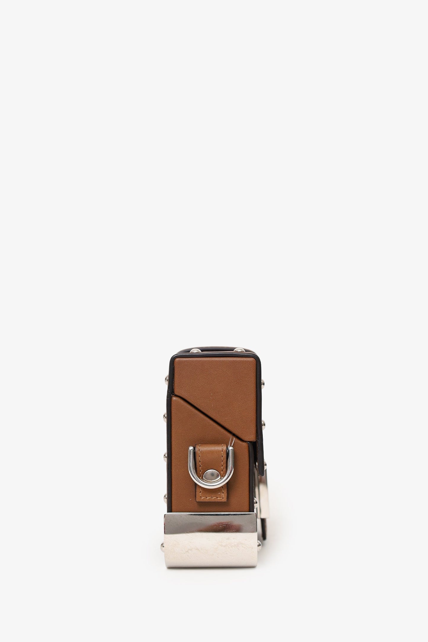 Fendi 2020 Brown FF 1974 Baguette Trunk Bag