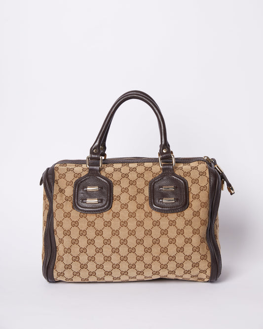 Gucci Lou Monogram Canvas Handbag