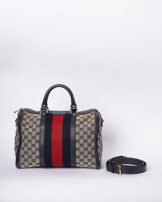 Gucci Lou Monogram Leather Tote