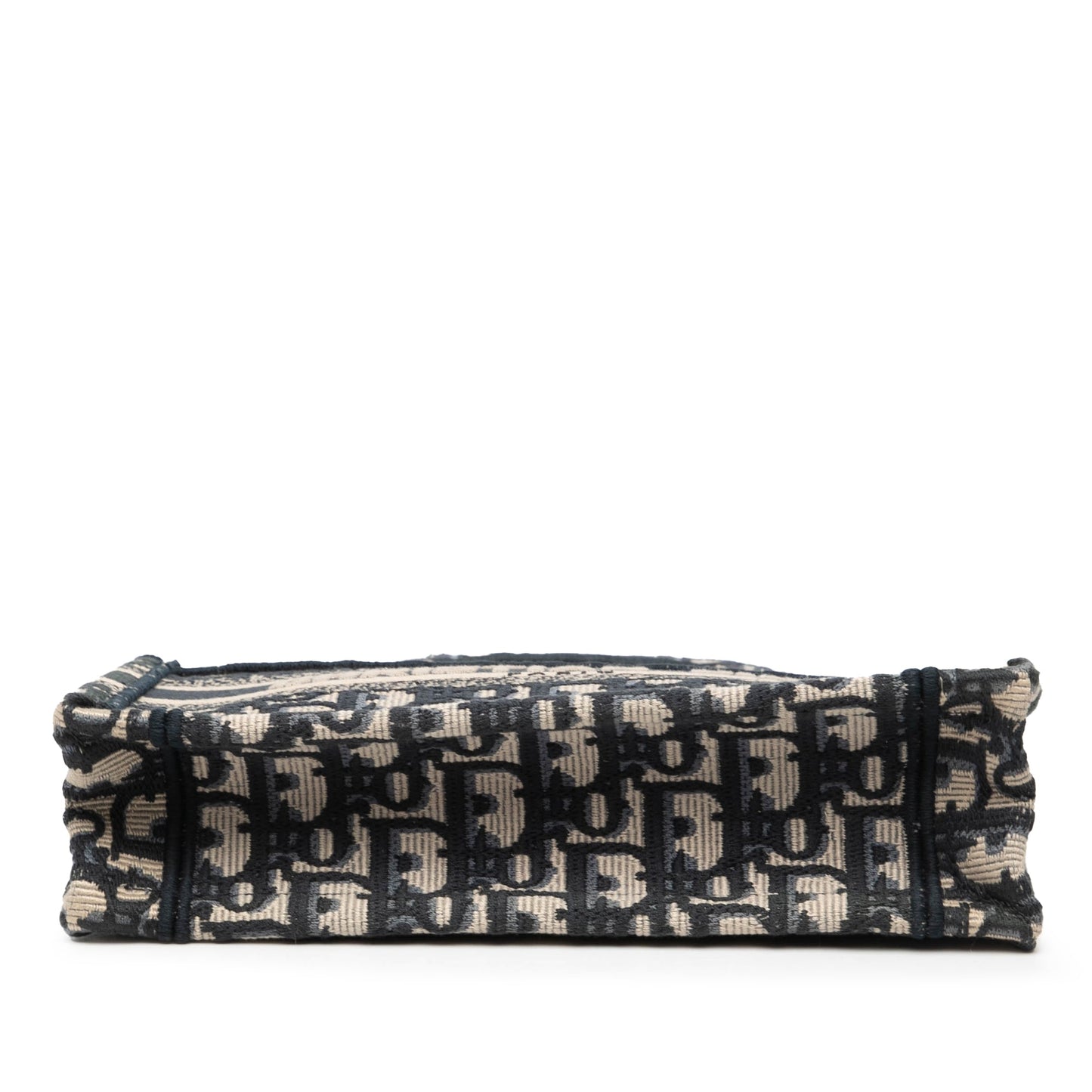 Blue Dior Mini Oblique Canvas Book Tote Handbag