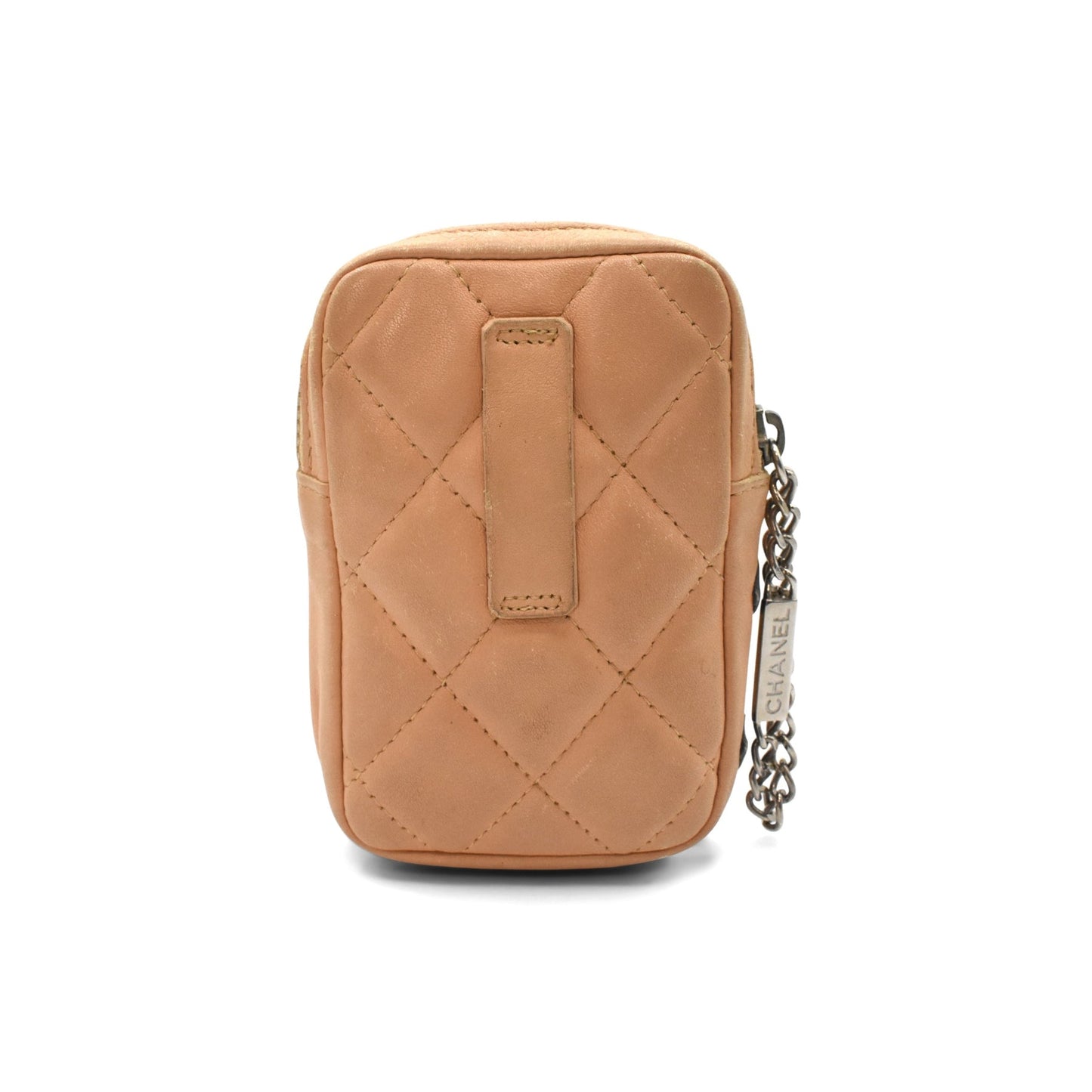 Chanel Zip Pouch Clutch