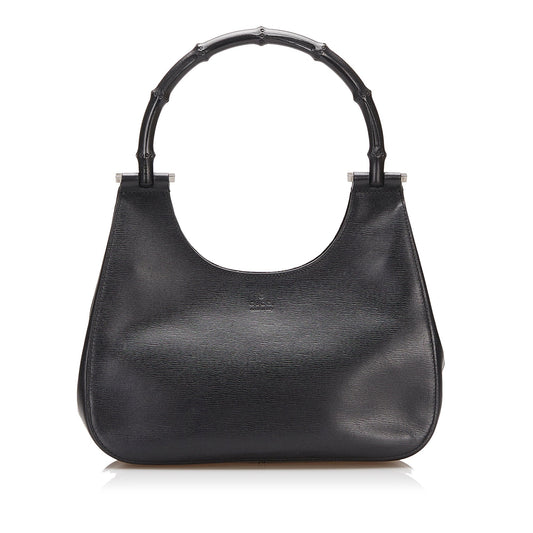 Gucci Leather Top Handle Handbag