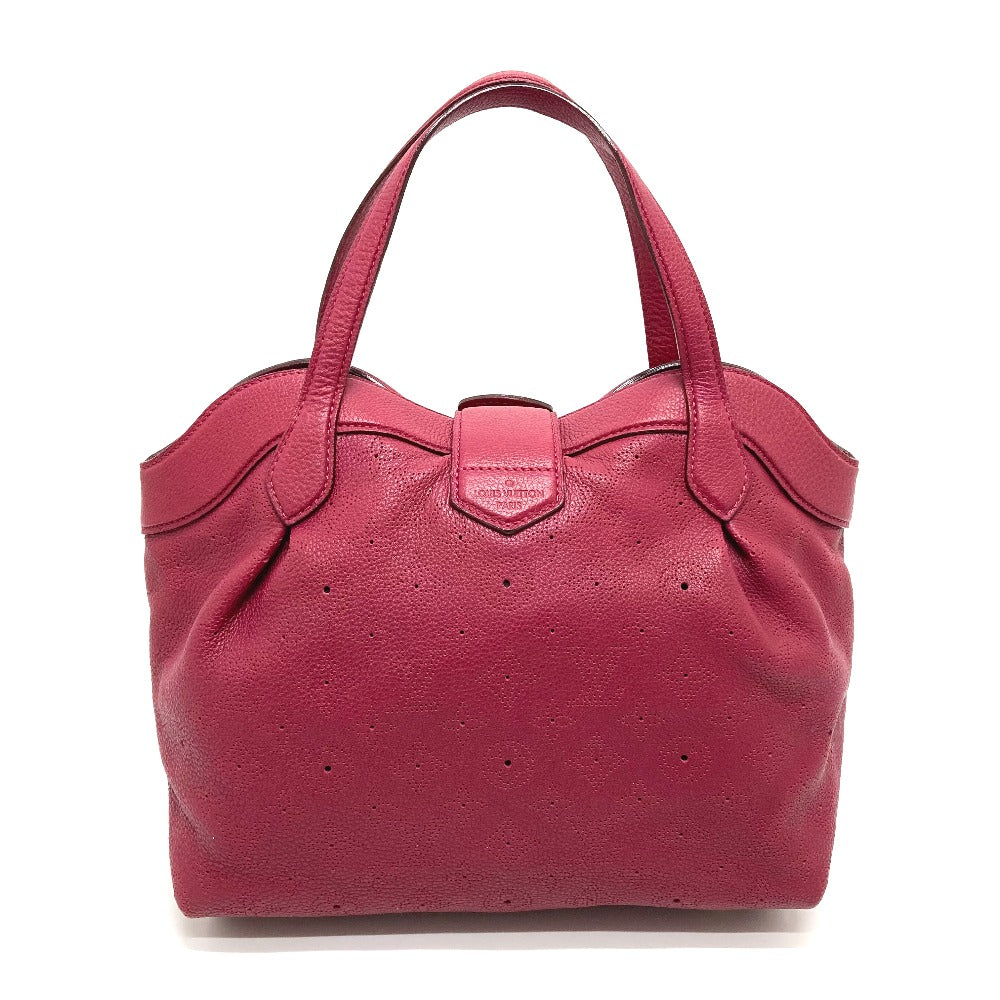 LOUIS VUITTON Handbag monogram mahina leather Red Monogram Mahina Thiells PM