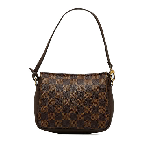 LOUIS VUITTON Damier Ebene Pochette Trousse Handbag
