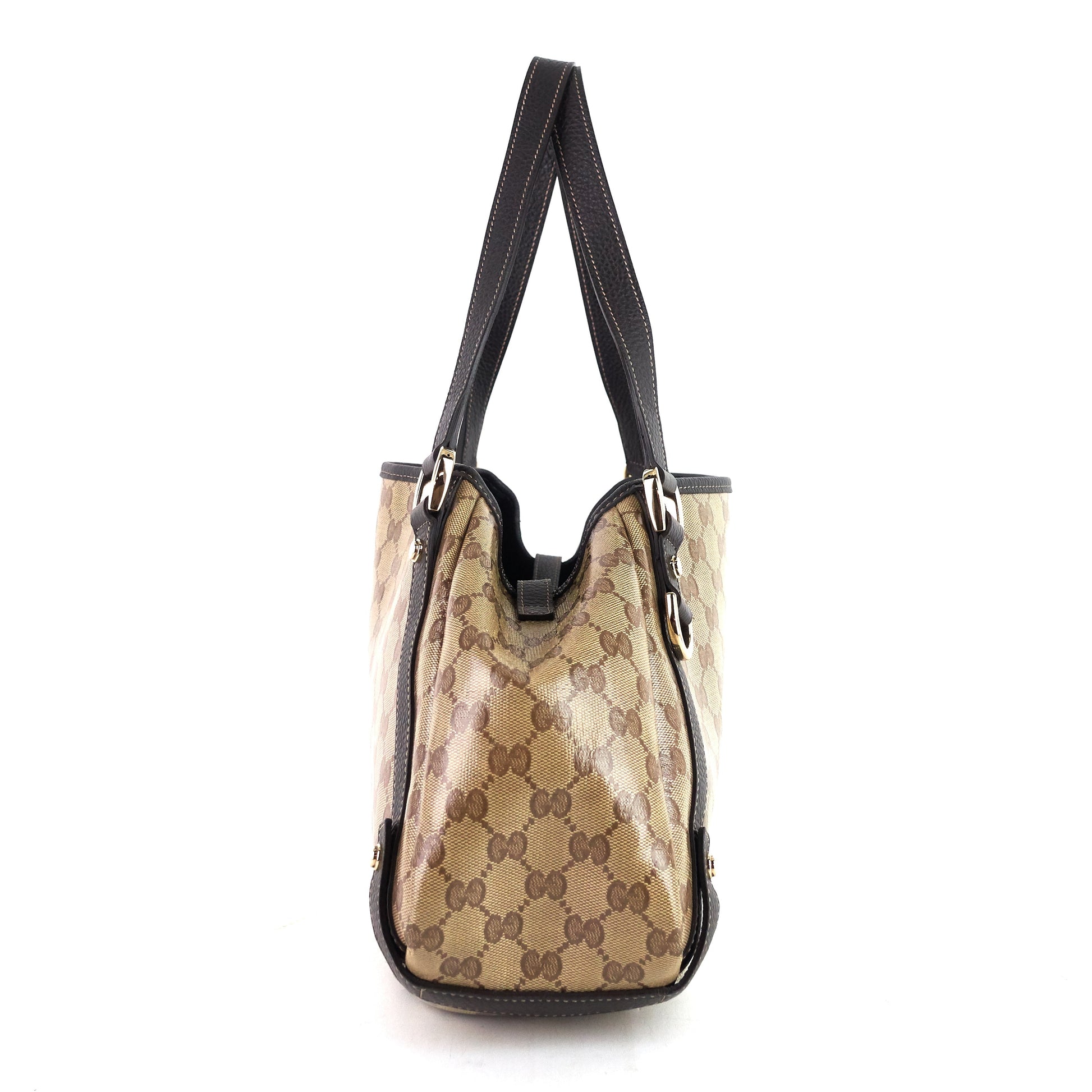 Gucci Pelham Crystal GG Canvas Bag