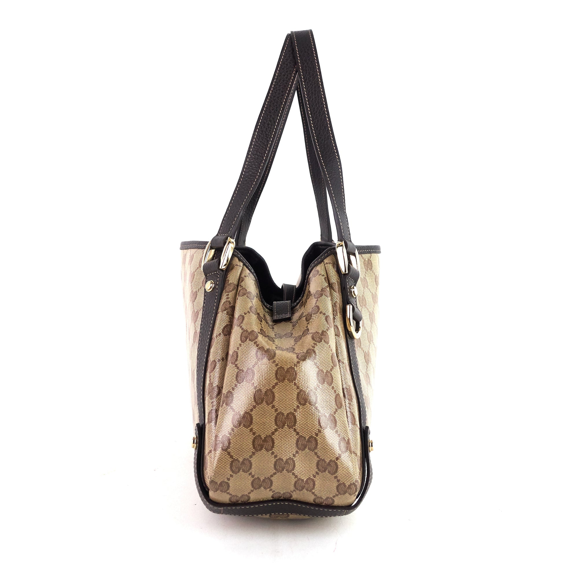 Gucci Pelham Crystal GG Canvas Bag