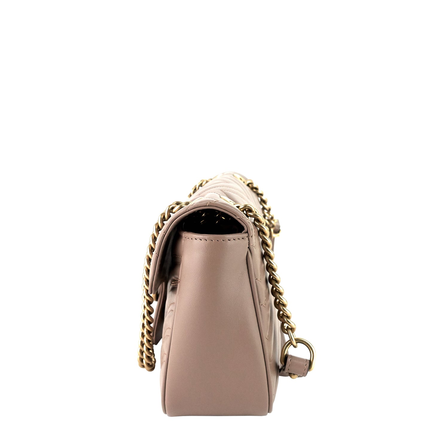 Gucci GG Marmont Small Leather Flap Bag