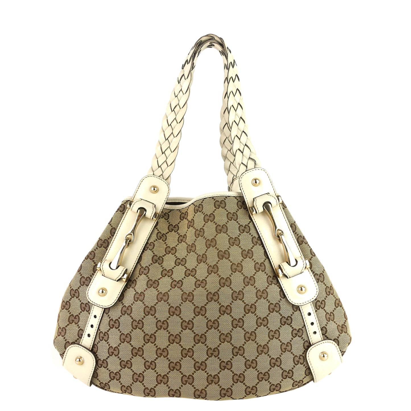 Gucci Pelham Monogram Canvas Hobo Bag