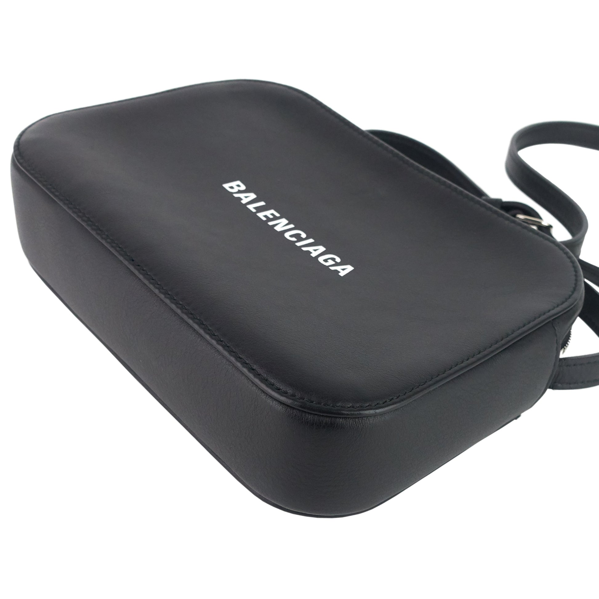 Balenciaga Medium Calfskin Leather Camera Bag