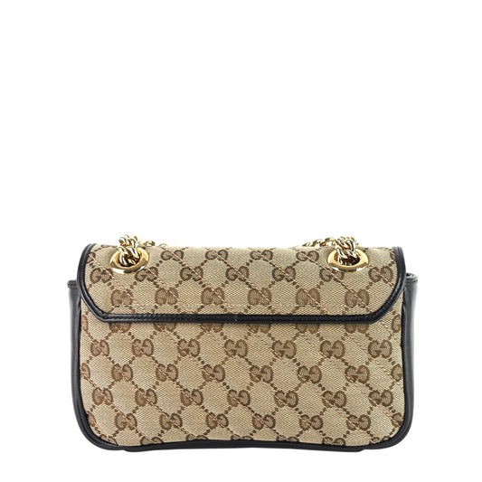 Gucci GG Marmont Small Matelass? Monogram Canvas Shoulder Bag