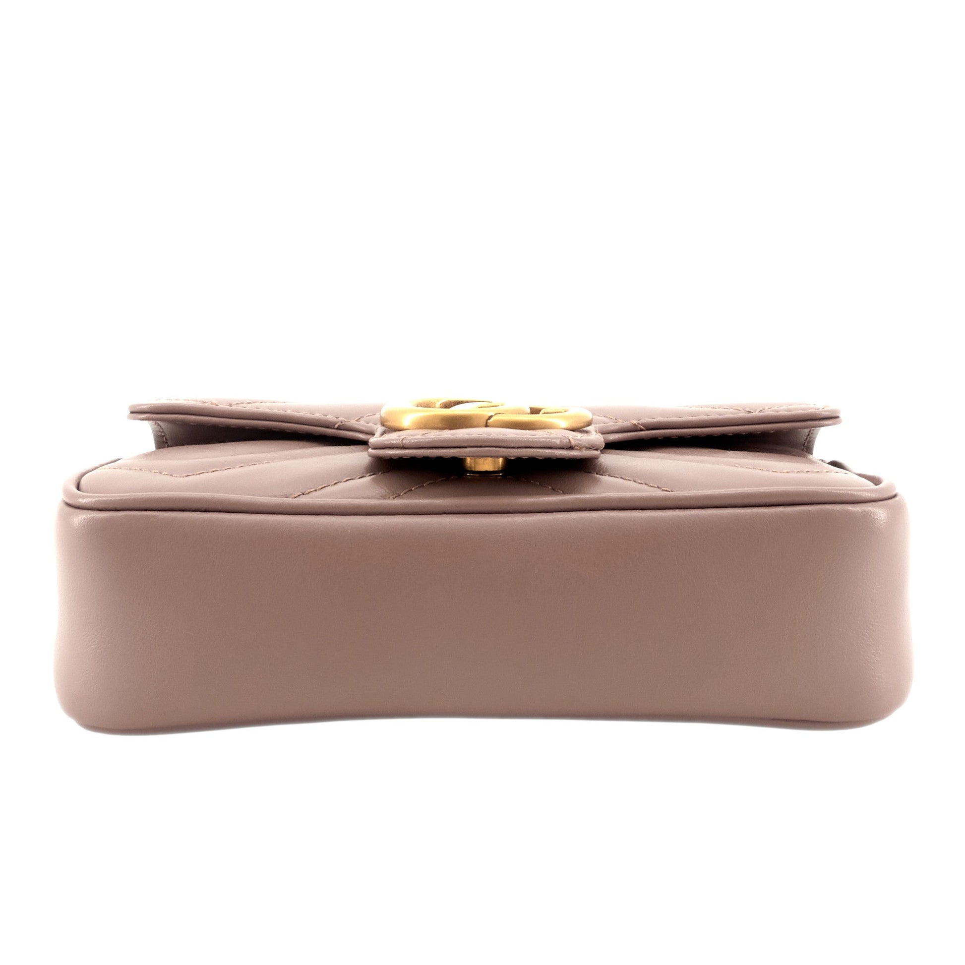 Gucci Marmont Super Mini Calfskin Leather Bag