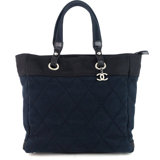 Chanel Paris-Biarritz MM Nylon Tote Bag