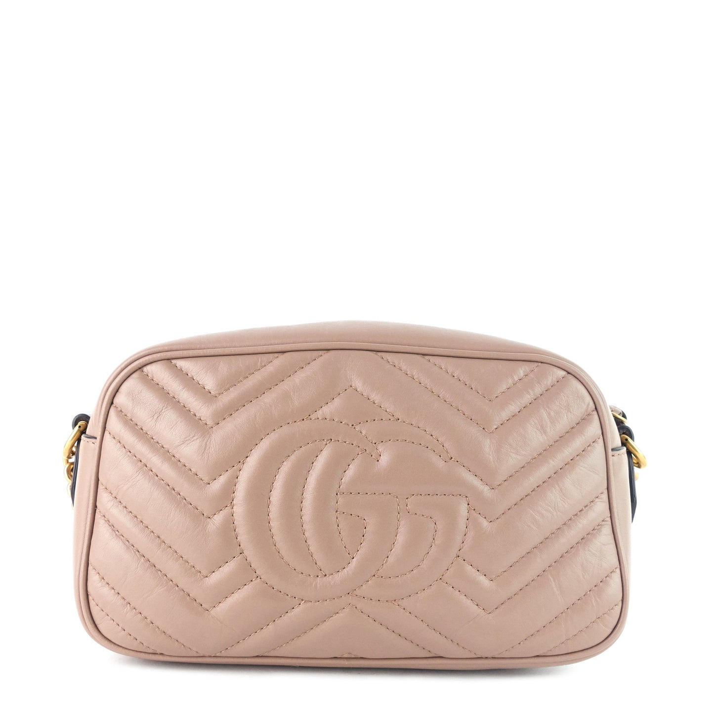 Gucci GG Marmont Small Matelass? Calfskin Camera Bag