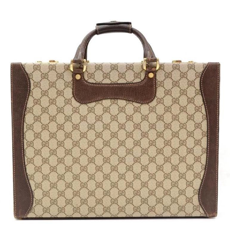 Gucci Monogram Canvas Handbag
