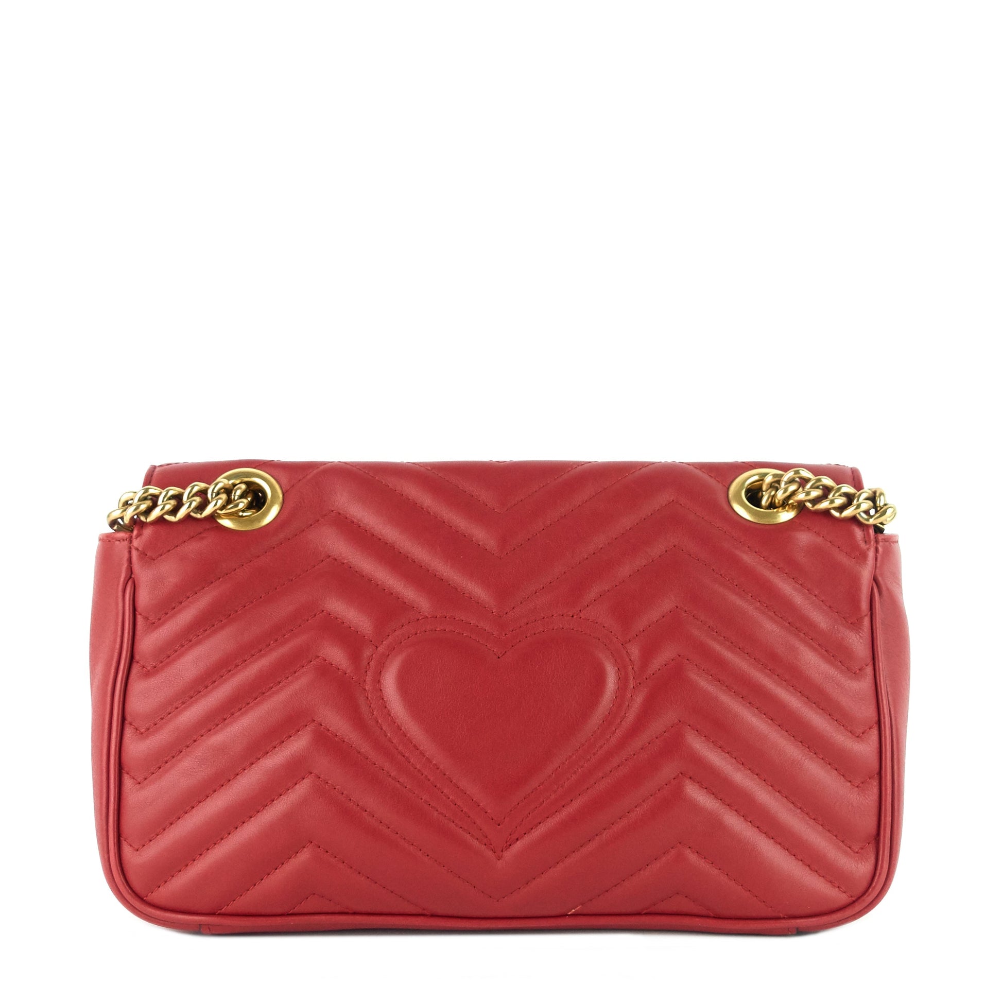 Gucci GG Marmont Small Matelass? Calfskin Leather Shoulder Bag