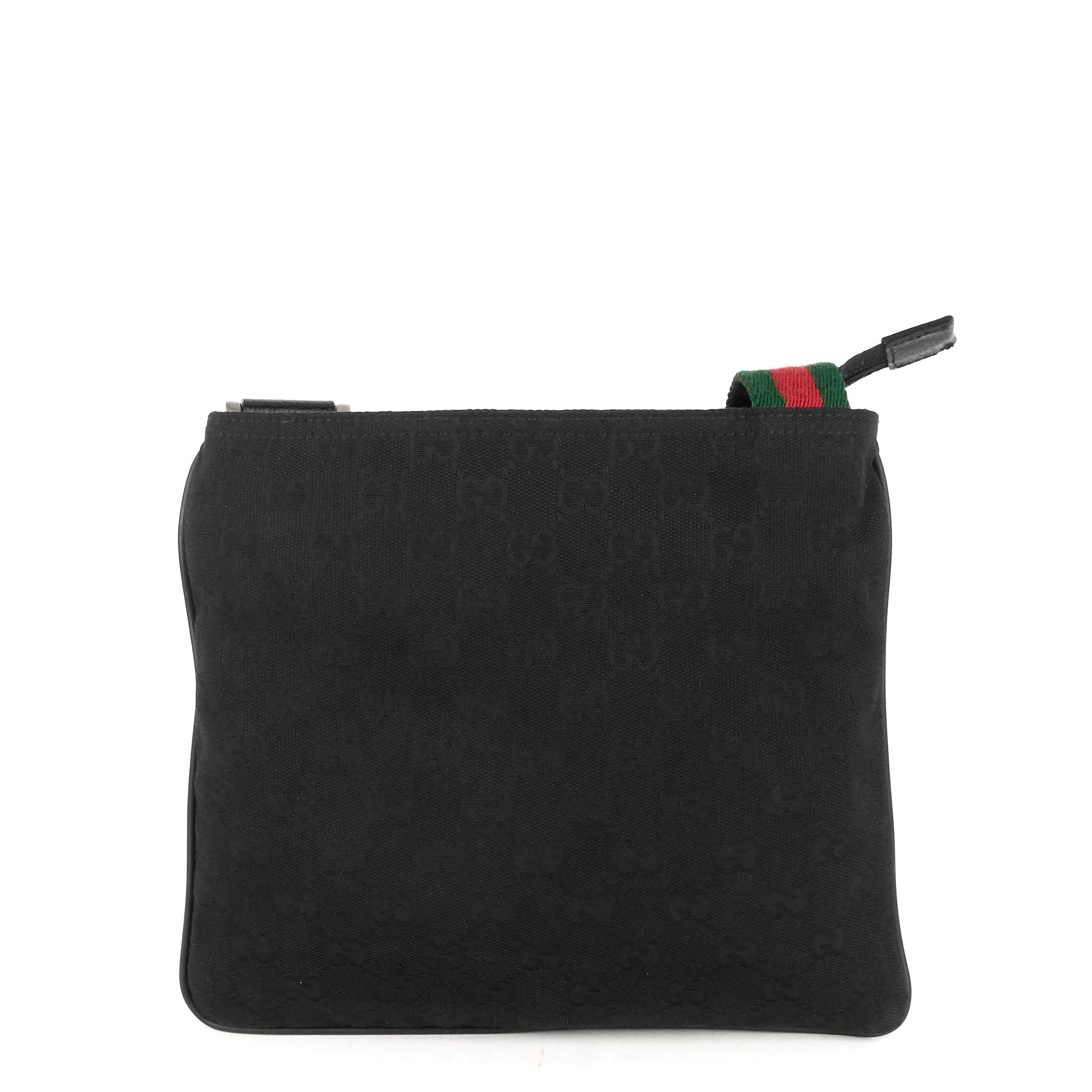 Gucci GG Canvas Web Strap Small Messenger Bag