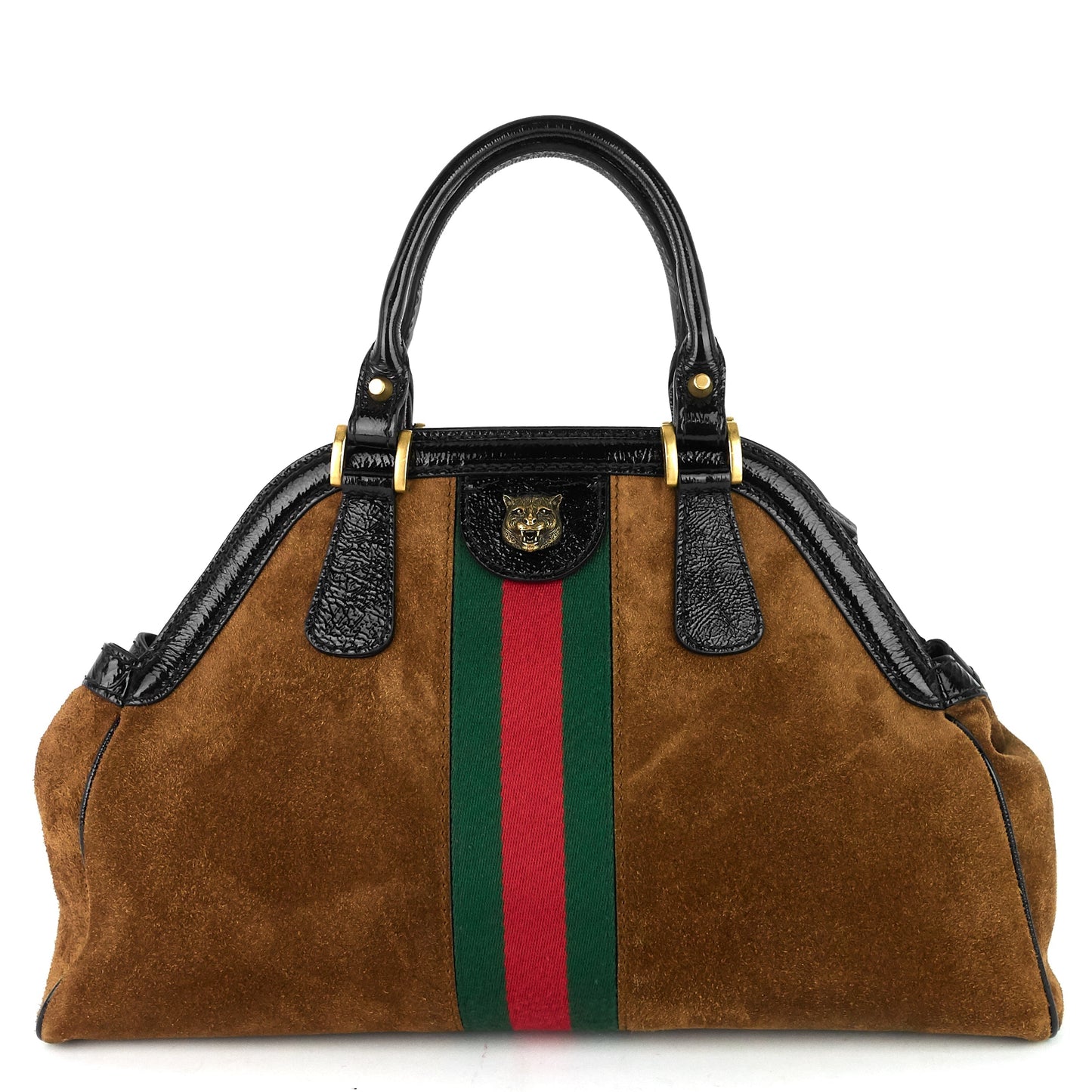 Gucci Ophidia RE(BELLE) Medium Suede and Leather Bag