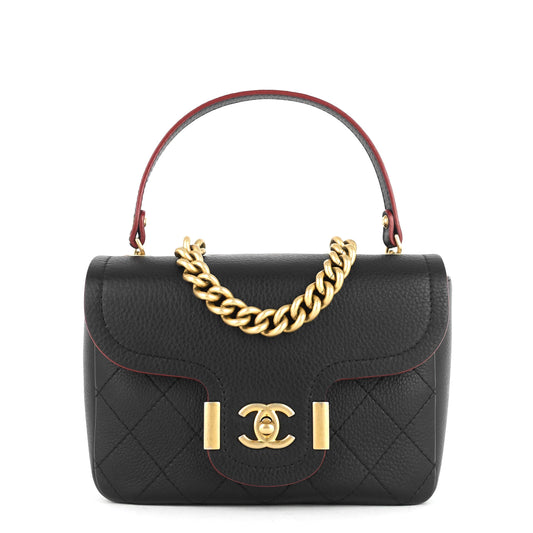 Chanel Archi Calfskin Chic Flap Bag