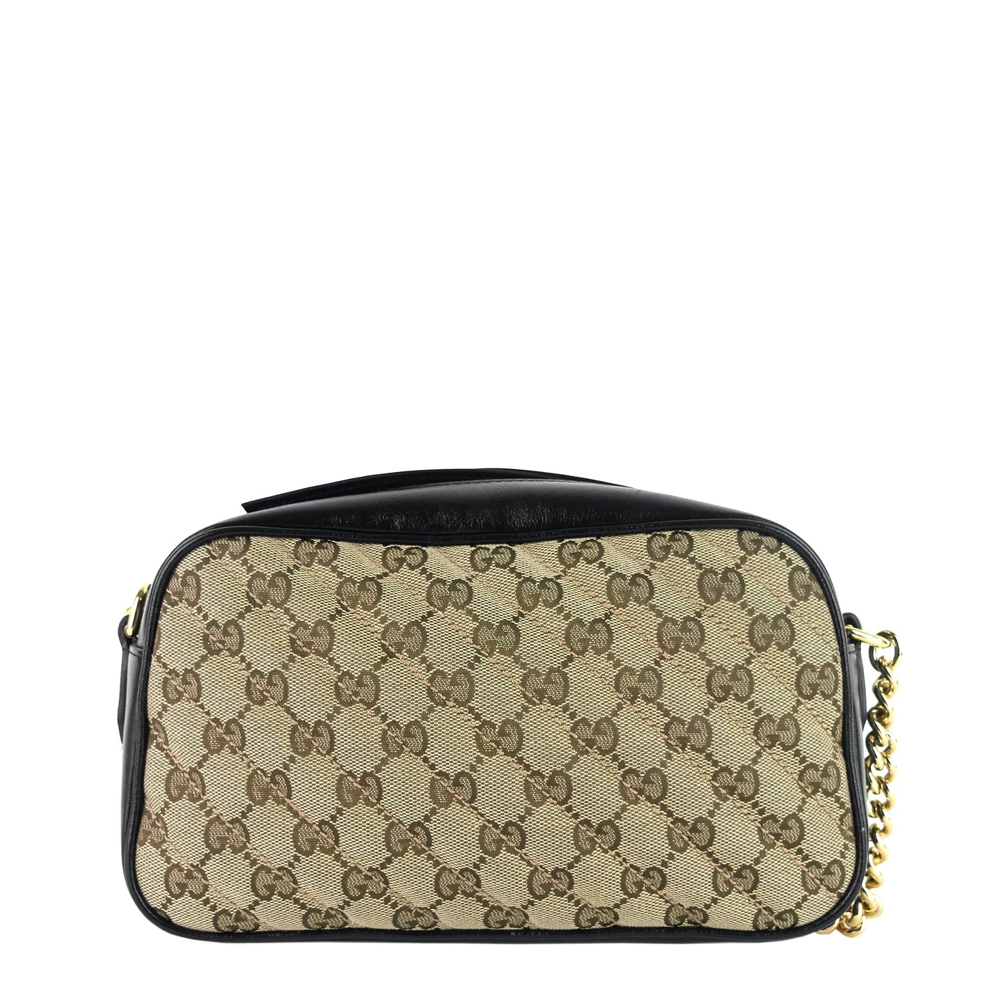 Gucci Marmont Small Canvas Chain Shoulder Bag