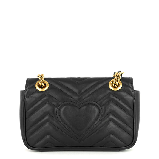Gucci Marmont Mini Matelass? Calfskin Bag