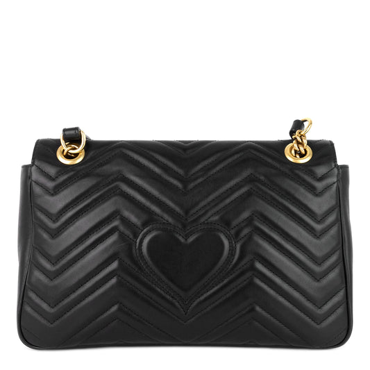 Gucci Marmont Medium Matelass? Leather Shoulder Bag