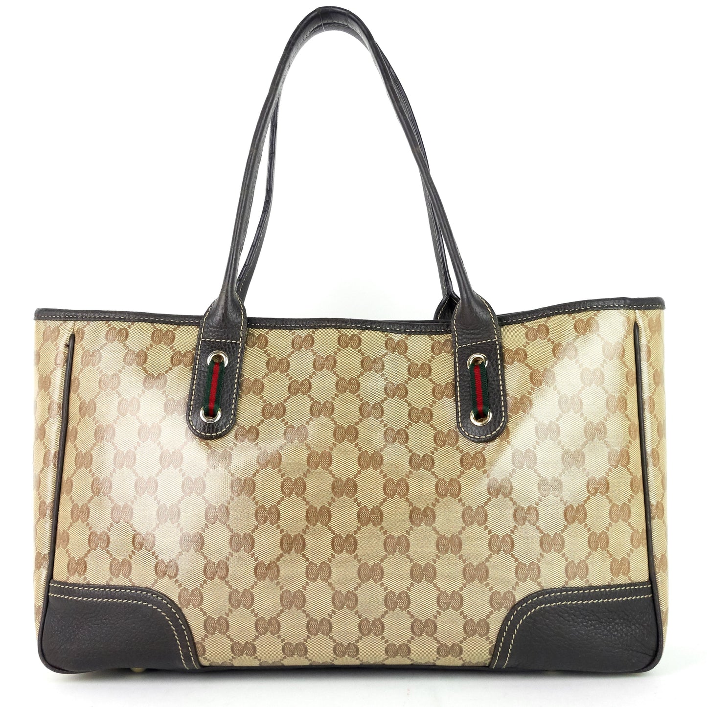 Gucci Princy GG Crystal Web Tote Bag