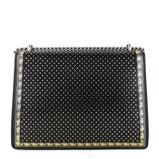 Gucci Dionysus Star Print Medium Leather Bag